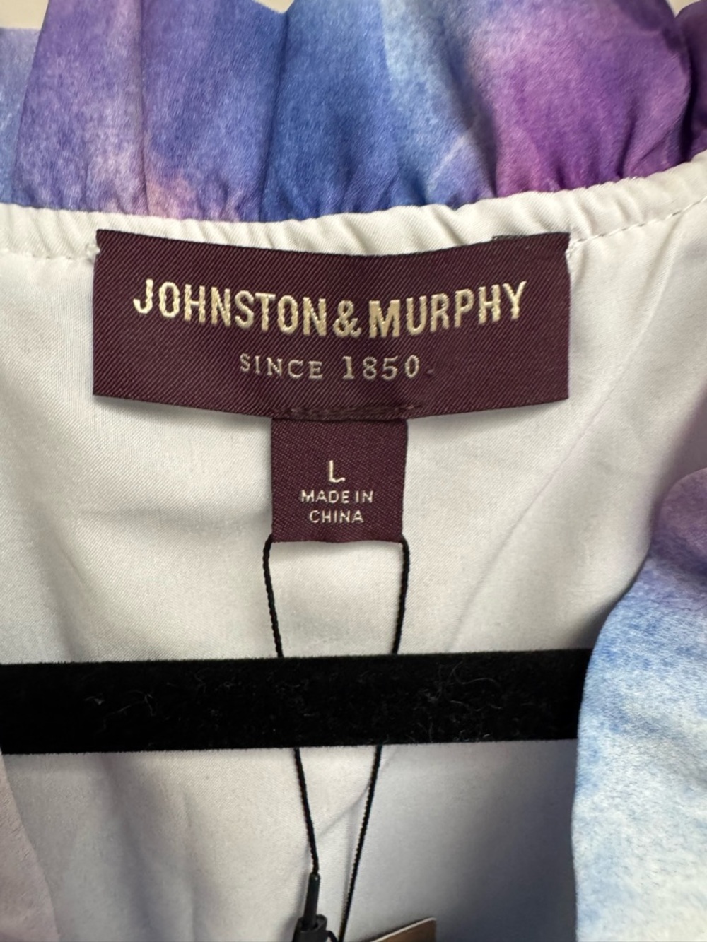 Johnston & Murphy Watercolor Tiered Long Sleeve Dress - Picture 5 of 11